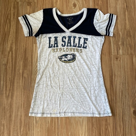 Vintage La Salle College Explorers T-Shirt - Picture 1 of 5